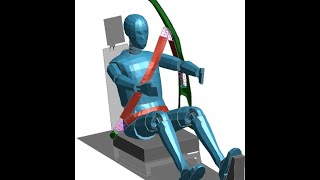 Oasys Primer Seatbelt Modelling [upl. by Ecined]