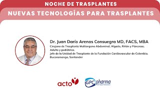 Nuevas tecnologías para trasplantes [upl. by Dnaltroc]