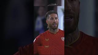 Sergio Ramos  Hilarious RED card  🤭 [upl. by Akiam]