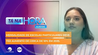 Mensalidade de escolas particulares deve ter aumento de cerca de 10 em 2025 [upl. by Coleman]