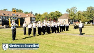 Niedersachsenlied mit Texteinblendungen  Marinemusikkorps Wilhelmshaven  Herzog Widukinds Stamm [upl. by Donall]