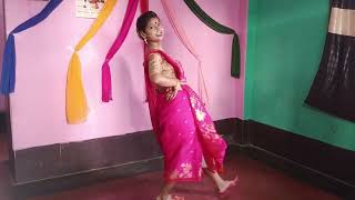 Ebar Pujoy Chai Amar Benarasi Saree Dance Video dancewithsoul3299 travelfunwithsusmita2569 [upl. by Ytsirk]