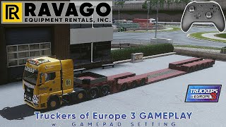 truckersofeurope3 Gameplay  w Gamepad Setting  MAN TGX 41640 Next Gen RAVAGO  3 [upl. by Nomolas426]