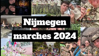 Nijmegen marches 2024 Vlog 31 [upl. by Seabury]