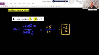 Coordinate Geometry IGCSE OL Edexcel Math 4MA12HR Jan 2020 Q24 [upl. by Loren]