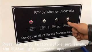 RT102 Mooney Viscometer For Rubber [upl. by Yerffej]