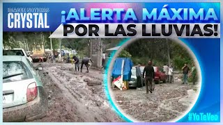 Cuajimalpa se encuentra en alerta por las intensas lluvias  Noticias con Crystal Mendivil [upl. by Ococ]