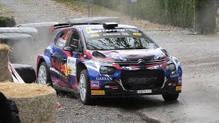 Rallye du condroz 2022  Day 2  Slippery Corners  Mistakes  Pure Sound [upl. by Rafe]