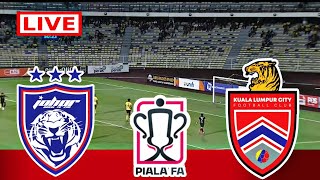 Johor Darul Takzim vs vs Kuala Lumpur Live Match  Malaysian FINAL FA Cup 2023  jdt live [upl. by Luciano]