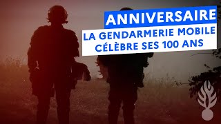 La gendarmerie mobile célèbre ses 100 ans dexistence [upl. by Edaj]