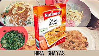 Beef Biryani  National Biryani Masala [upl. by Ahtebat724]