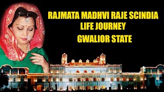 madhvi raje scindia  Jyotiraditya scindia mother  Life Journey old Images Video [upl. by Deny]