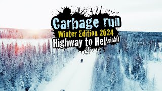 Carbage run Winter edition 2024 to Helsinki  official aftermovie NL [upl. by Brande]