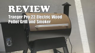 Traeger Pro 22 Electric Wood Pellet Grill and Smoker Review 2025 [upl. by Avir]