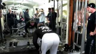 Colin Woodberry training with Dorian Yates [upl. by Scotney]