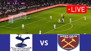 🔴Tottenham vs West Ham LIVE FOOTBALL MATCH TODAY I Tottenham Football Live I eFootball Pes 21 Game [upl. by Yelyab]