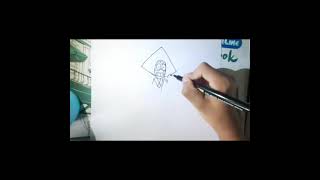 How to draw peridot from steven universe [upl. by Udale]