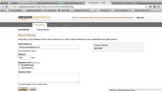 How to Send Money with Amazon Payments [upl. by Tabib]