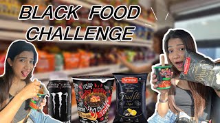 BLACK FOOD CHALLENGE  AMRITA KHANAL CHALLENGE 2024 [upl. by Enavi]