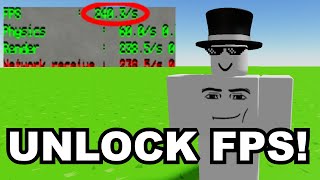 UPDATED 2024 HOW TO UNLOCK Your FPS After Patch ROBLOX [upl. by Ainer]