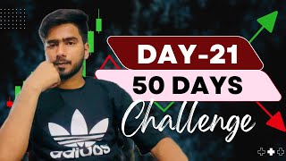 Day 21 Live Banknifty Trading  50 Days Challenge  Learn Options Trading  trade  Option Trading [upl. by Ethelda]