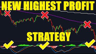 HIGHEST PROFIT Trading Strategy On YouTube Proven 100 Trades  MTF Indicator  MACD [upl. by Nyrehtak233]