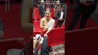 We Met Alia Bhatt In Berlin aliabhatt gangubaikathiawadi berlin berlinale2022 dholida shorts [upl. by Ihculo]