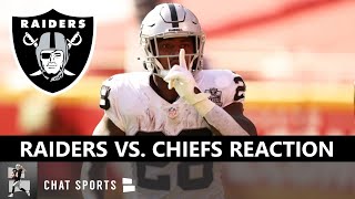 Raiders Rumors amp News After 4032 WIN vs Chiefs Derek Carr Henry Ruggs Josh Jacobs NFL Week 5 [upl. by Wenger]