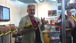 Andreas von Hoff mit quotBoomwhackers In Concertquot auf der Didacta [upl. by Moffat]