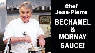 Mornay Cheese Sauce  Chef JeanPierre [upl. by Retsevlys]