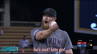 The Diamondbacks and Dodgers yell at eachother a breakdown [upl. by Leirvag]