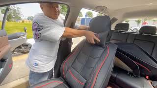 Car Seat Cover Installation Video [upl. by Beverley]