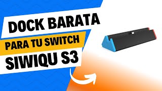 Probamos la SiWiQU Switch Dock S3  Dock Adicional para Switch Económica [upl. by Esaertal]