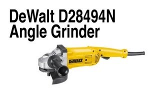 DEWALT D28494N Large Angle Grinder [upl. by Kcired857]