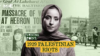 TURNING POINT 1929 Palestinian riots [upl. by Anila]