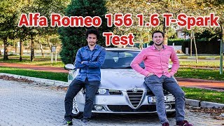 Alfa Romeo 156 16 TSpark Test  OTO PAÜ [upl. by Docia584]