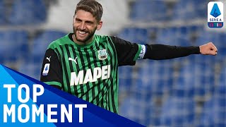 Berardis overhead kick secures win for Sassuolo  Sassuolo 10 Sampdoria  Top Moment  Serie A TIM [upl. by Aleetha]