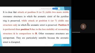 quinoline introduction amp Esubstitution Reactions Part C [upl. by Lletnohs678]