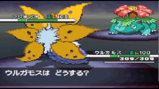 Pokémon Black amp White Volcarona learning Fiery Dance ほのおのまい [upl. by Evie593]