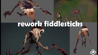 REWORK Fiddlesticks  VGU Animations [upl. by Trini179]