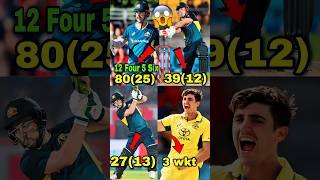 AUS VS Sco 1st T20 highlights  Travis head 80 run highlights  shorts viral ytshorts [upl. by Armilda]