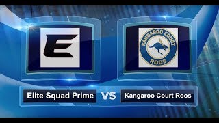 SEMIFINAL  Kangaroo Court Roos 9U vs Elite Squad Prime 9U [upl. by Ardnasirk162]