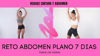 ABDOMEN PLANO EN 7 DIAS  Todos los videos incluidos [upl. by Nanci]