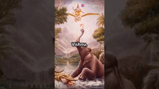 Lord Vishnu Saved an elephant ll Gajendra Moksha Story sanatandhrama shorts viralvideo godvishnu [upl. by Adnilym]