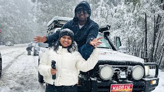 Snow Trip Mount Hotham මේ හිම වැස්සට සෙට් වුණාද 😍 MapPin TravelSinhala Vlog Australia [upl. by Bajaj]