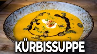 Exotische Kürbissuppe  Hokkaido Kürbissuppen Rezept [upl. by Jere]