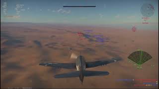 War Thunder F6F Hellcat destroys a B24 Parody [upl. by Eylhsa]