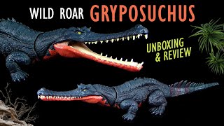 Mattel ® Jurassic World ™ Wild Roar Gryposuchus  Epic Evolution ™ Unboxing amp Review [upl. by Publius]