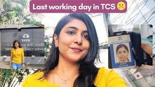 Last Working Day in TCS Siruseri  Tamil Vlog [upl. by Desberg]