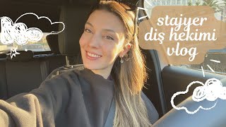 Stajyer Diş Hekimi VLOG 🌜✨ [upl. by Maryn]